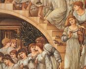 金色的阶梯 - 爱德华·科莱·伯恩·琼斯